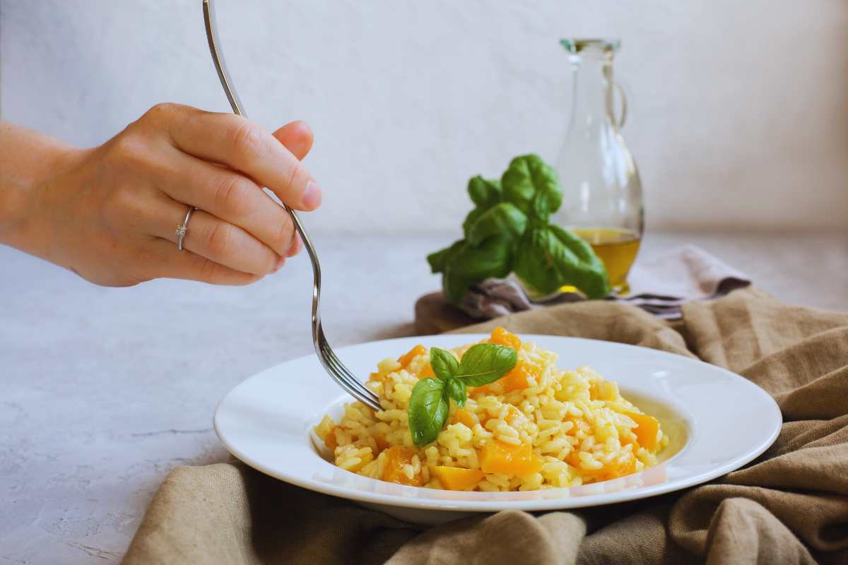 risotto zucca e patate