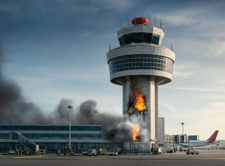 Fiamme in locale tecnico: traffico aereo bloccato a Ciampino