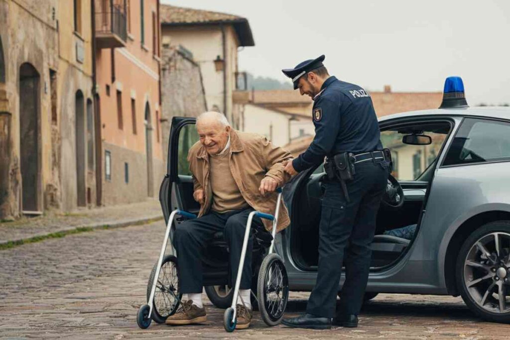 Un poliziotto fuori servizio aiuta un’80enne a ritirare il bancomat: un gesto di solidarietà che fa la differenza